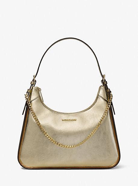 michael kors simone gold|Michael Kors gold wilma large.